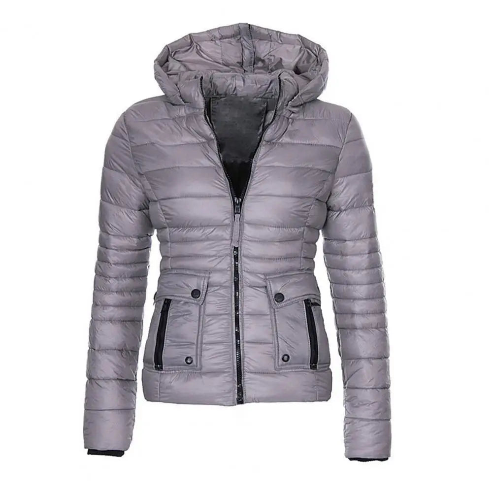 Cotton Padded Parka Women Jacket - Warm & Stylish Winter Outwear