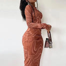 Switch Sleek Long Sleeve Bodycon Dress 2 image