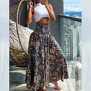 Switch Boho Print Elastic High-Waist Skirt 1 image