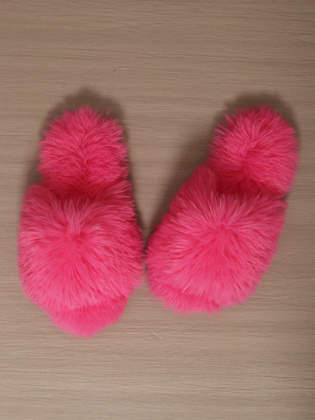 Women's Faux Fur Fluffy Indoor Slippers - Warm & Stylish