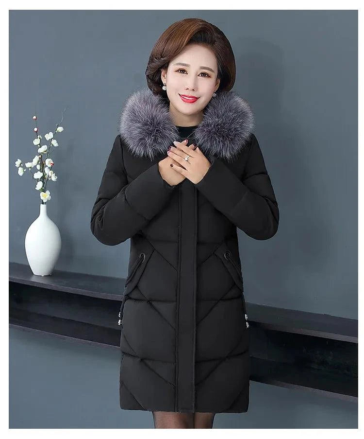 Warm & Stylish Hooded Padded Coat by Alfadarling