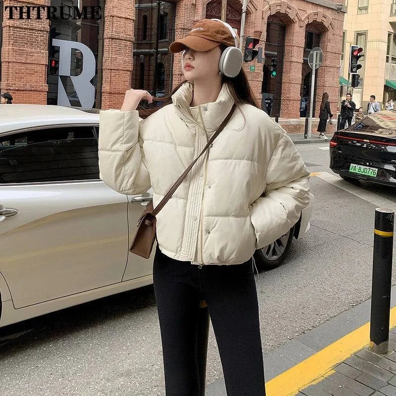 Elegant Autumn PU Jacket for Women