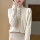 Switch 100% Merino Wool Stand Collar Cardigan 1 image