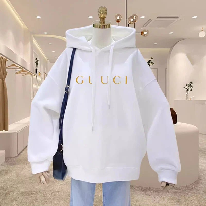 High Quality Fleece Hoodie - Women's Casual Graphic Sweatshirt