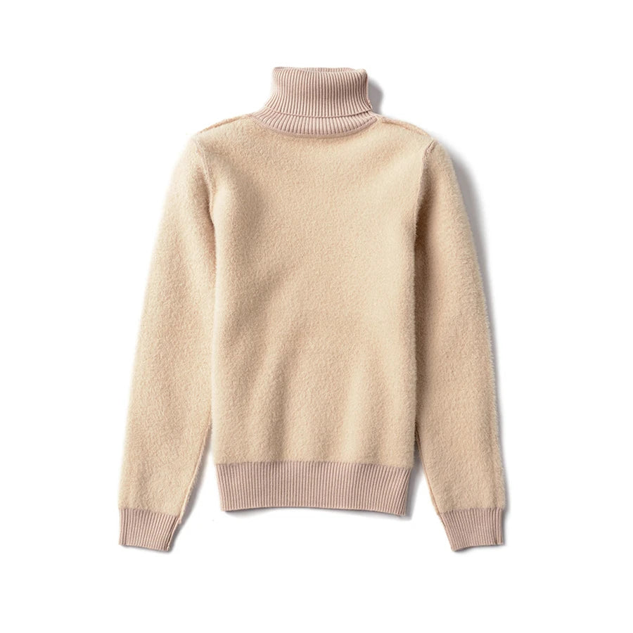 Thicken Velvet Turtleneck Sweater