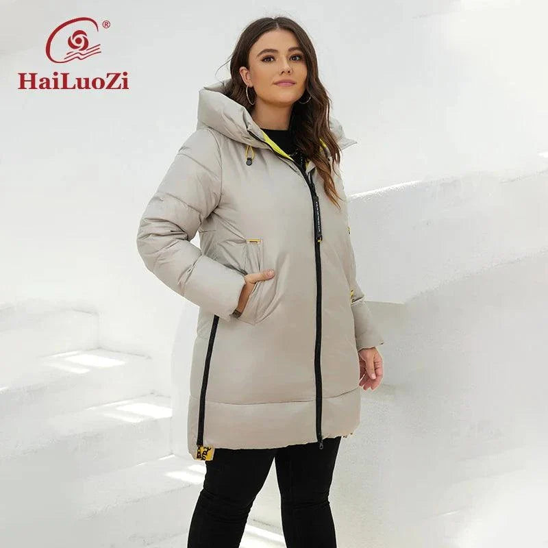 HaiLuoZi Women's Winter Parka - Warm & Stylish