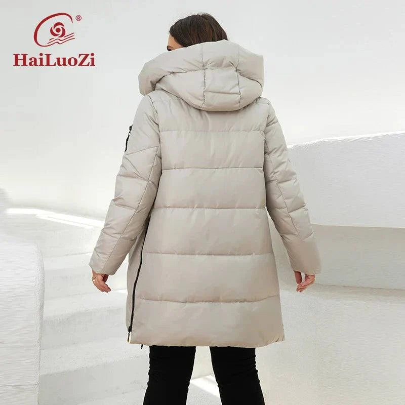 HaiLuoZi Women's Winter Parka - Warm & Stylish