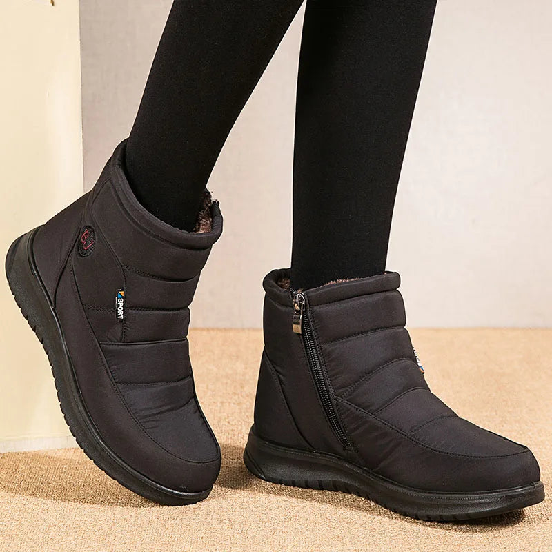 Women's Waterproof Ankle Boots for Winter | Alfadarling