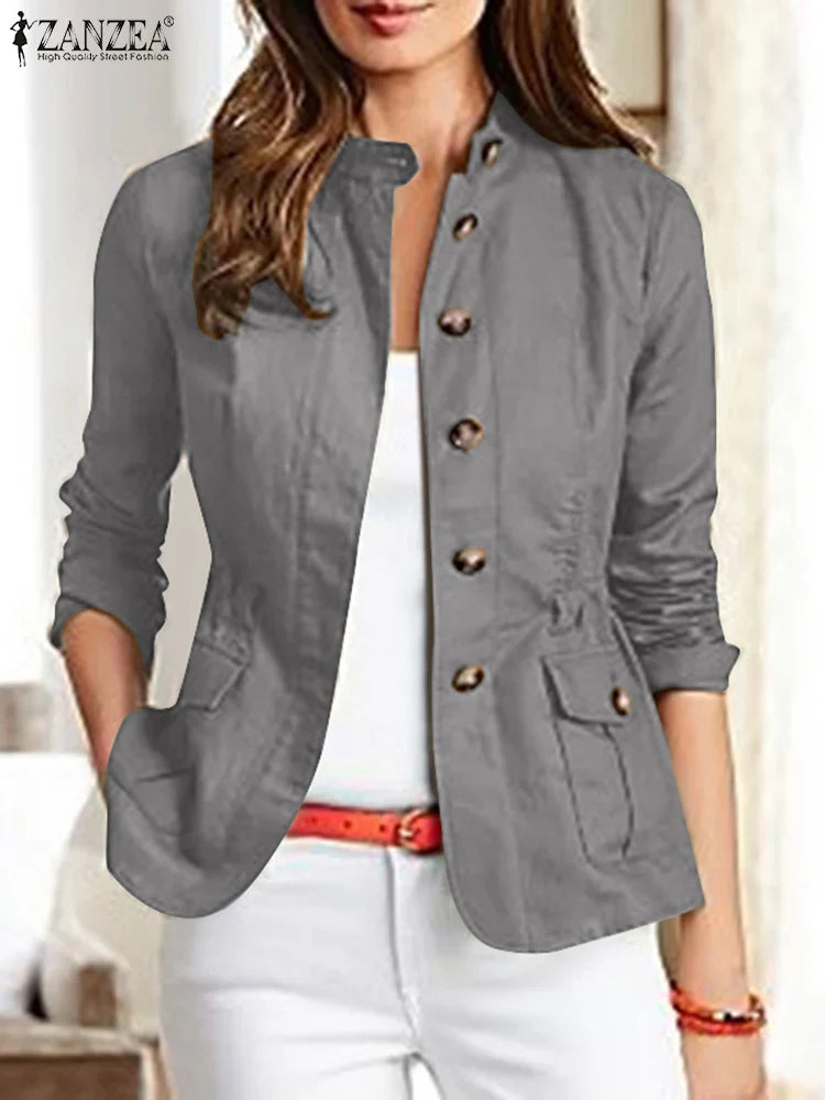 Women’s Vintage Slim Fit Jacket – Alfadarling