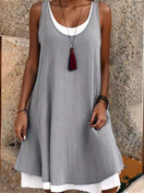 Switch Chic Summer Sleeveless Dress 1 image