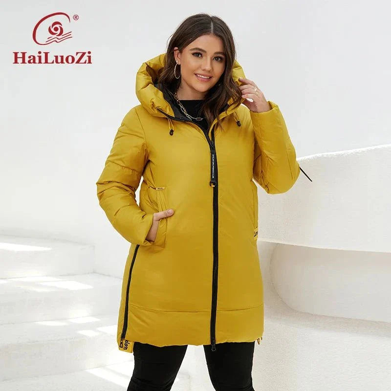 HaiLuoZi Women's Winter Parka - Warm & Stylish