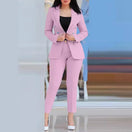 Switch 2-Piece Office Clothing Set - Blazer &amp; Pencil Pants at Alphadarling 2 image