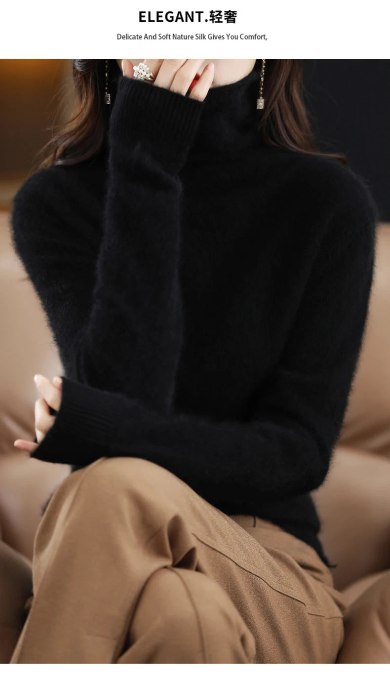 Mink Cashmere Oversized Sweater for Women