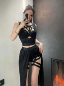 Switch Gothic Glam 4-Piece Mesh Corset Set 1 image