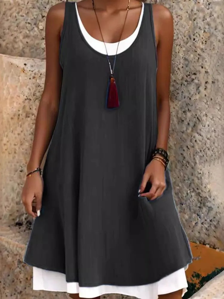 Chic Summer Sleeveless Dress