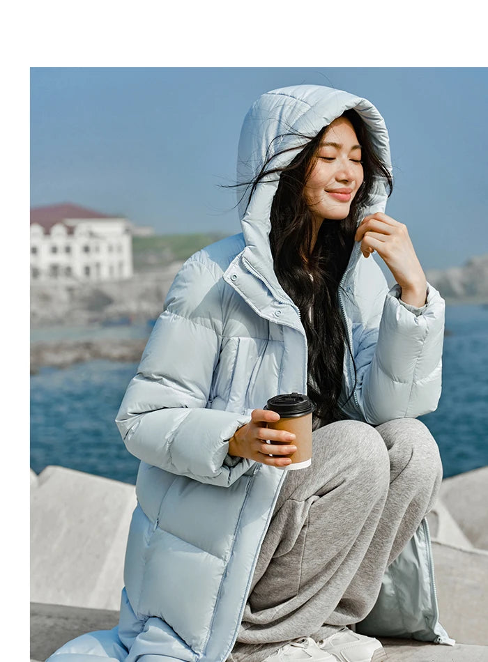 Semir Long Length Down Jacket for Women