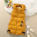 Switch Women&#39;s Hooded Puffer Vest – Winter Warmth &amp; Style 1 image