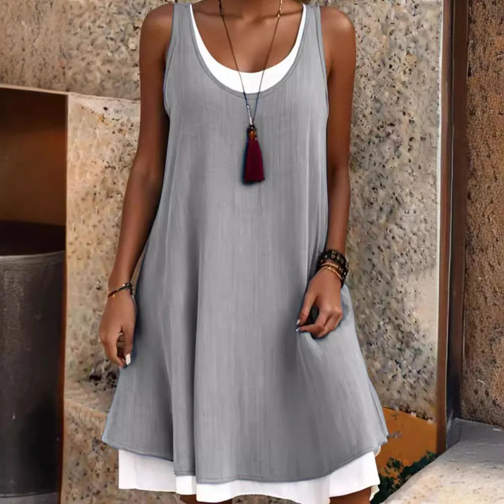 Chic Summer Sleeveless Dress