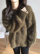 Switch Autumn Winter Mink Fleece Sweater 1 image