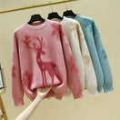 Switch Autumn Winter Plus Size Long Sleeve Knitting Pullovers for Women 2 image