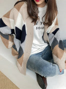 Switch Plaid Chic Oversized Cardigan 2 image