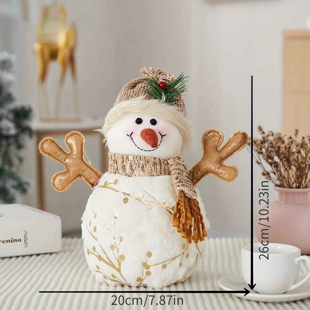 Christmas snowman ornament