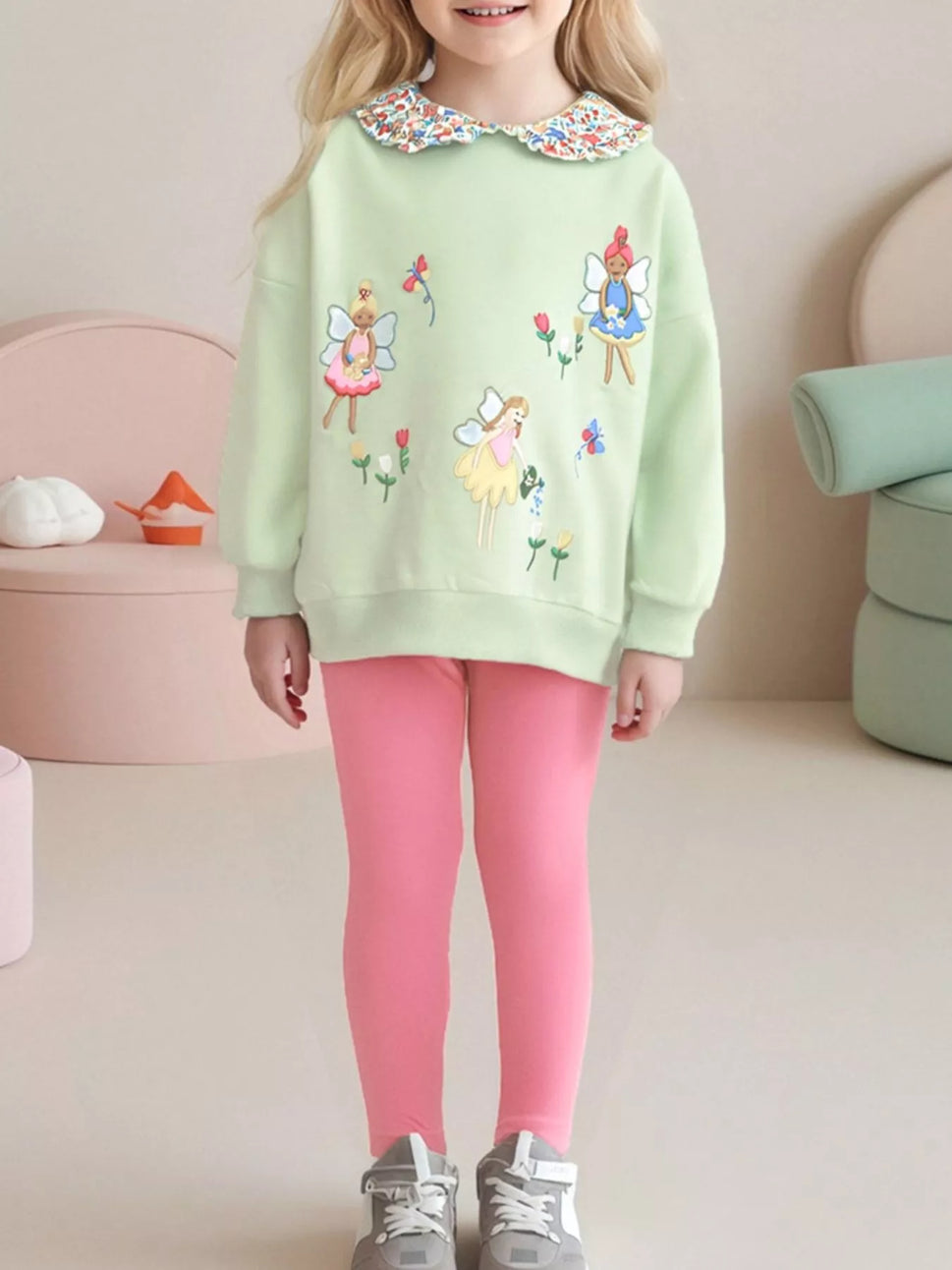 Children's Fairy Sweatshirt & Leggings Set