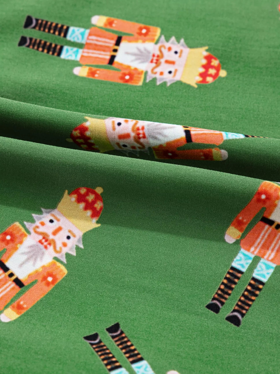 Christmas Nutcracker Button Up Top and Shorts Lounge Set