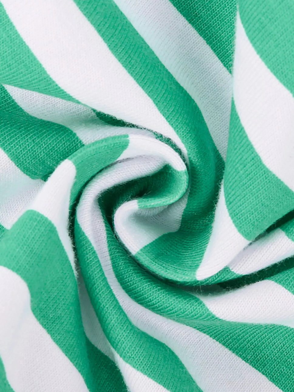 Children's Christmas Reindeer Applique Striped Long Sleeve Dress