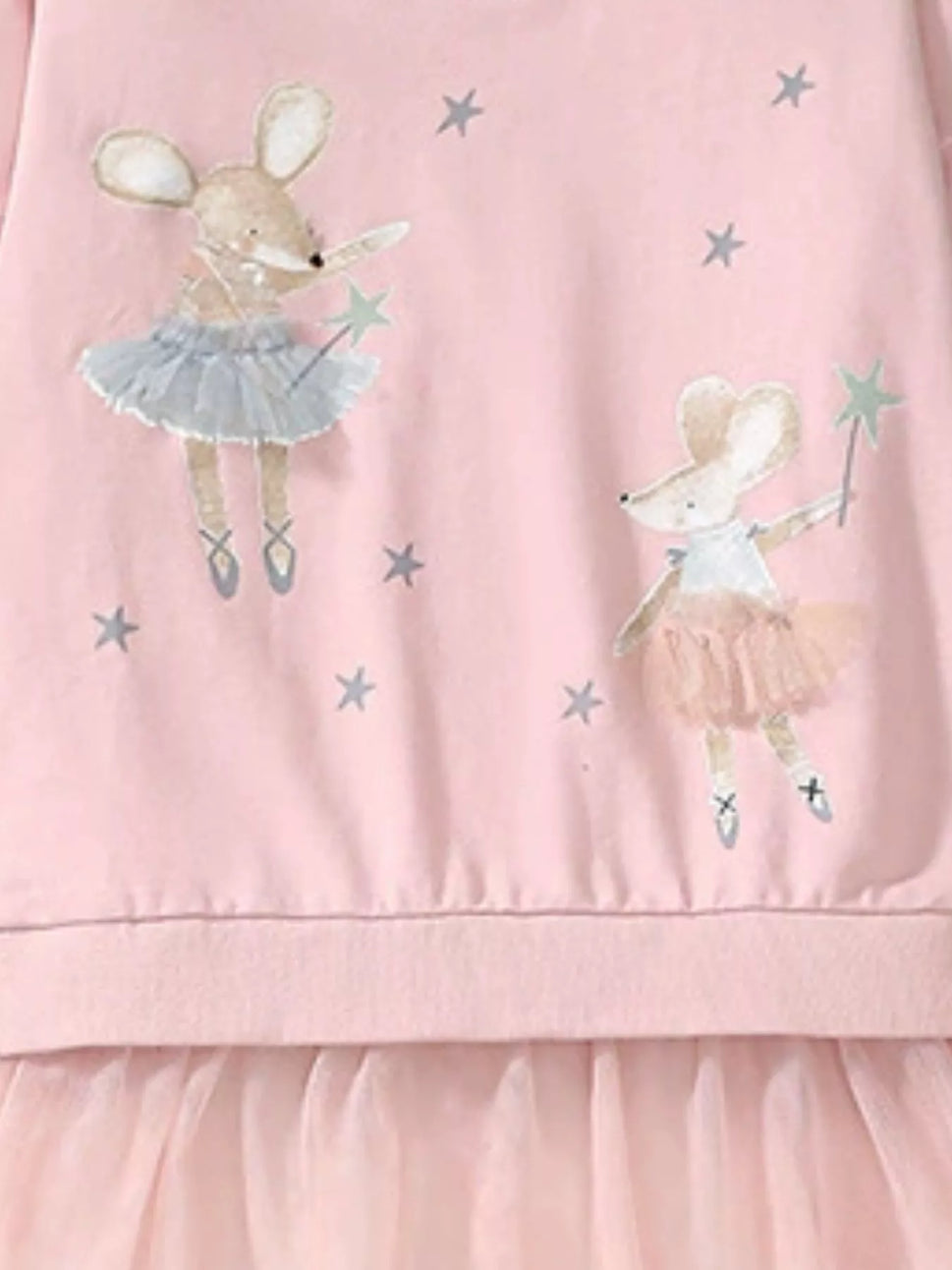 Children's Ballerina Mouse Sweatshirt & Leggings Set