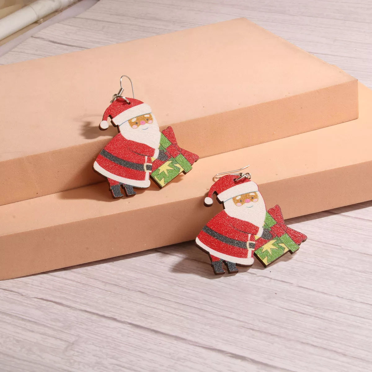 Christmas-Themed Dangle Earrings