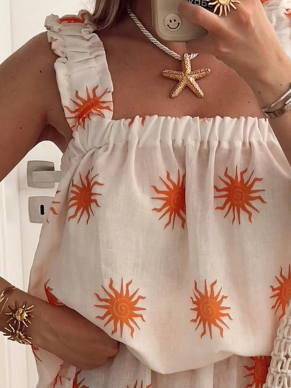 Striped Heart Cami Top and Shorts Set