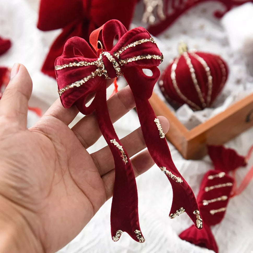 Christmas Velvet Hanging Ornament