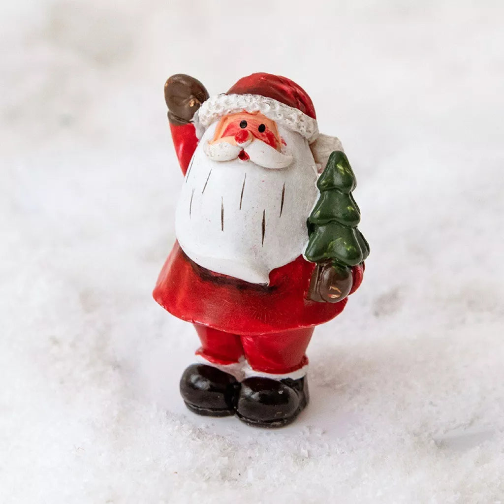 Christmas Santa Claus Miniature Figurine Ornament