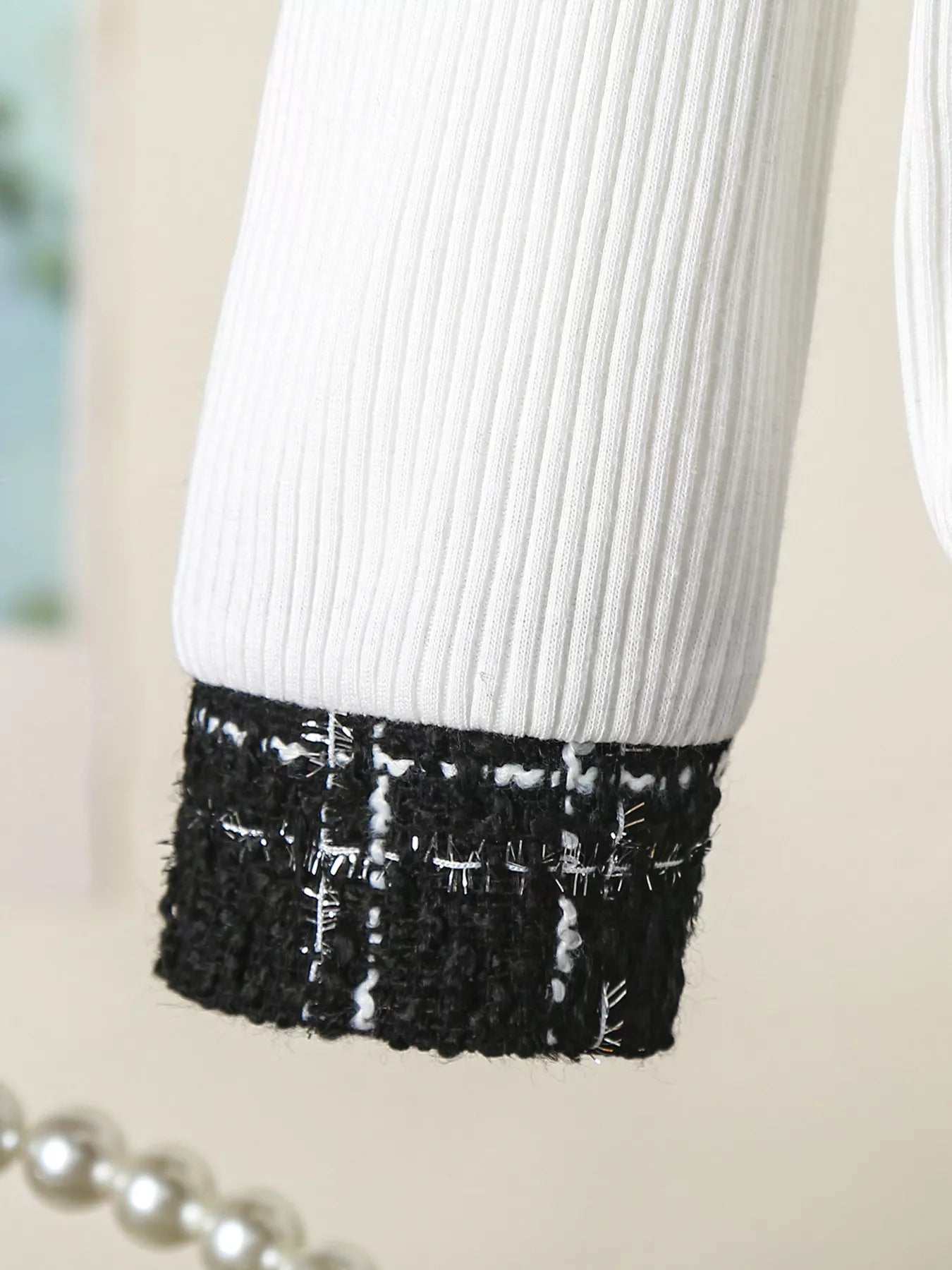 Children's Plaid Heart Top and Skirt Set