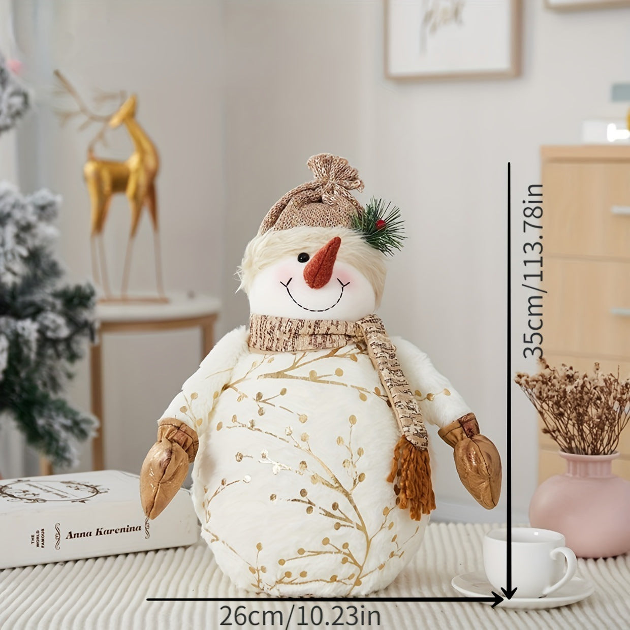 Christmas snowman ornament