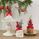 Switch Resin Christmas Gnome Doll Santa Snowman Decoration Ornament 2 image