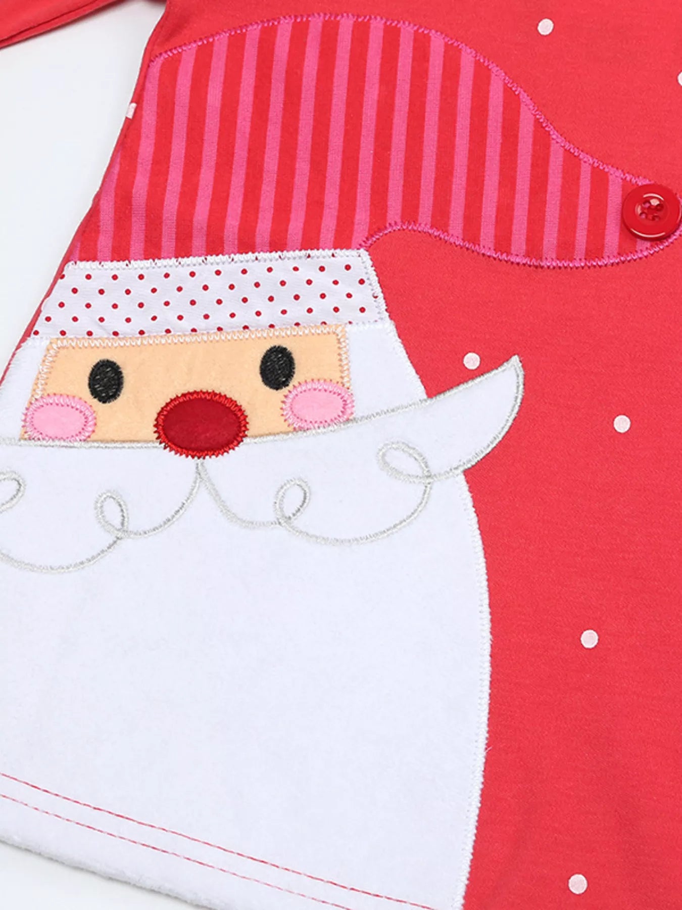 Children's Christmas Santa Long Sleeve Dress