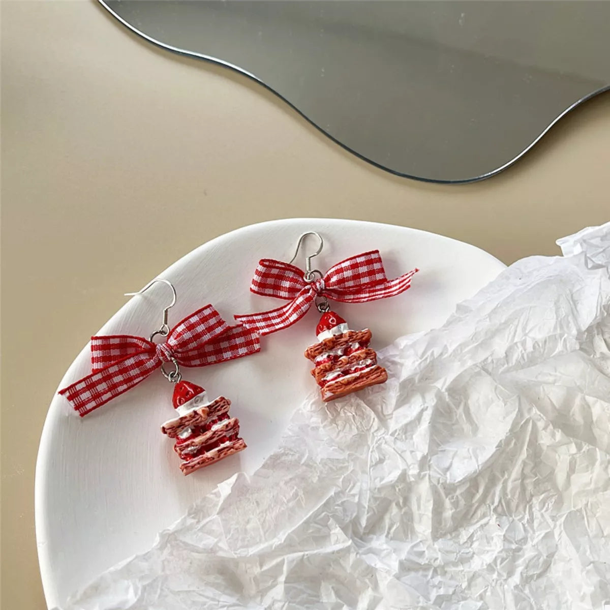 Strawberry Dangle Earrings