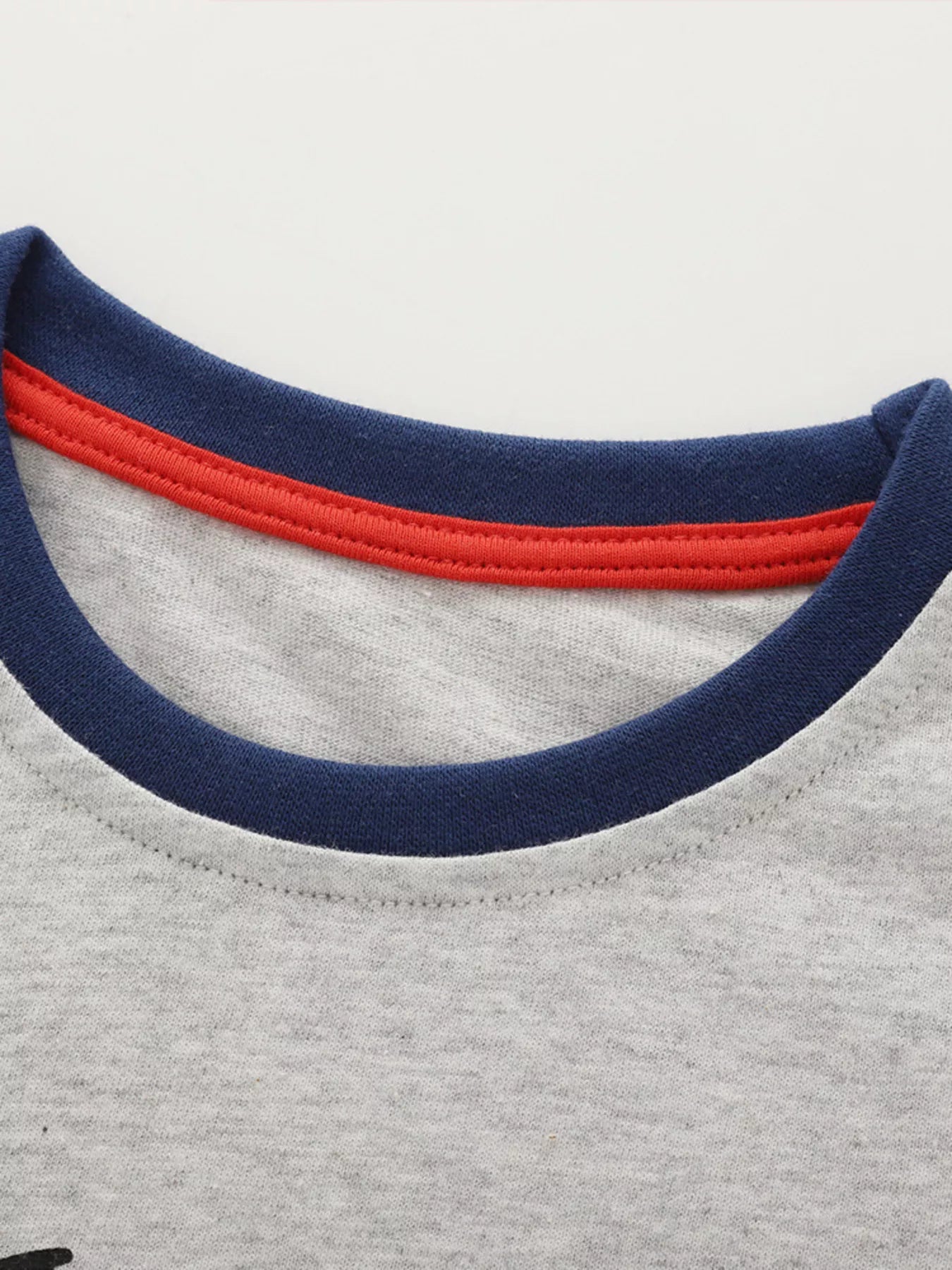 Children's Construction Vehicle Print Pajama Set