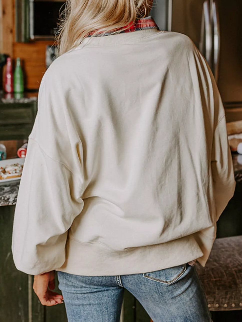 Christmas Santa Long Sleeve Sweatshirt