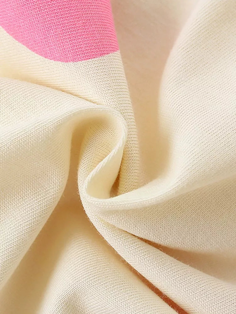 Children's Unicorn Polka Dot Top and Pants Pajama Set