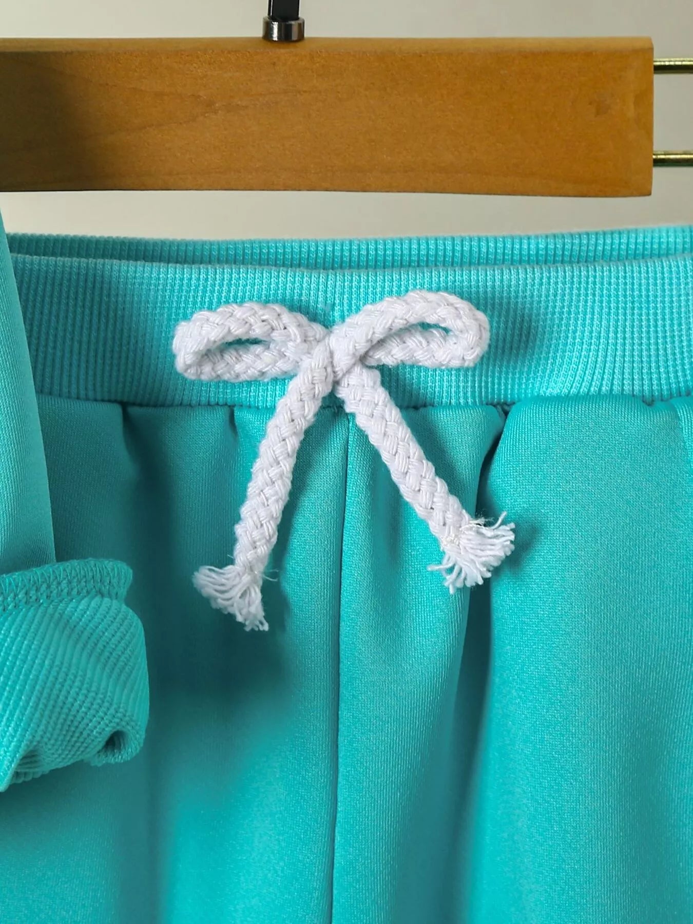 Children's Ruffle Trim Flower Top and Pants Set