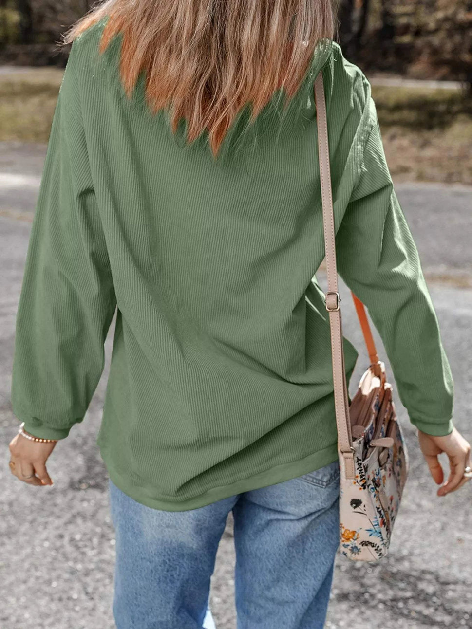 Merry Letter Christmas Sequined Twisted Ribbed Sweatshirt