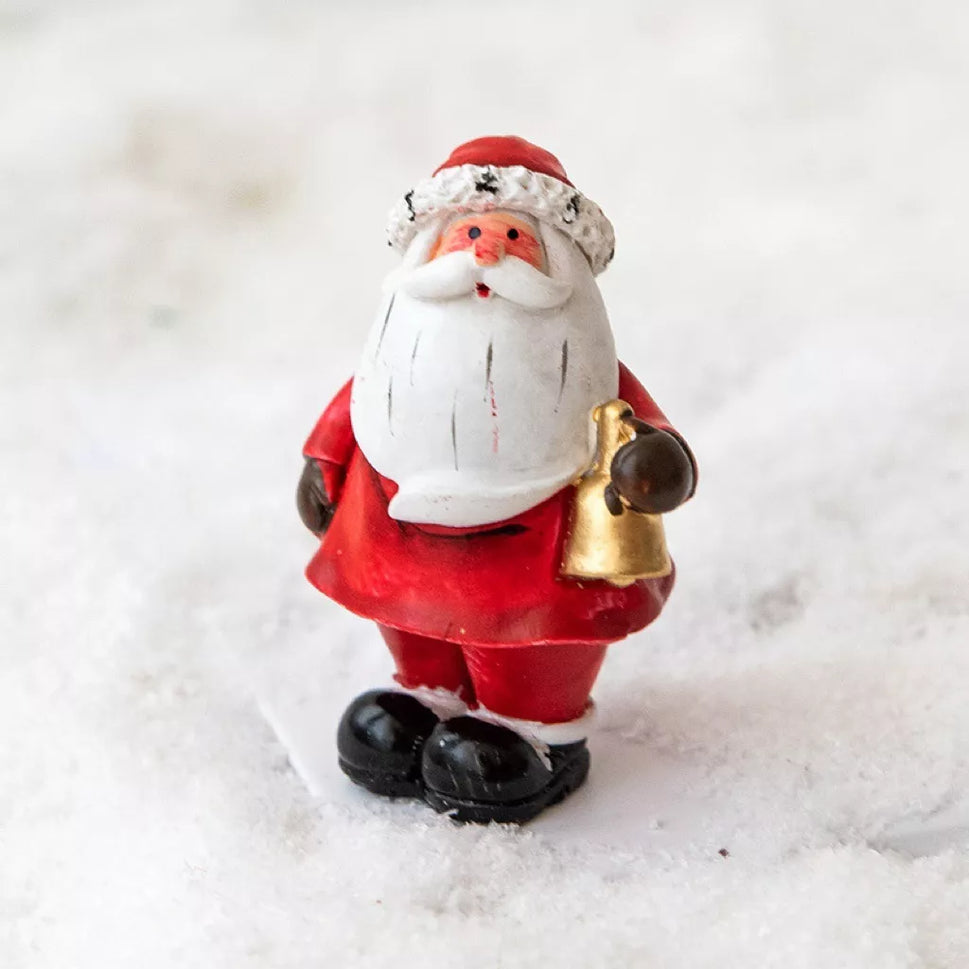 Christmas Santa Claus Miniature Figurine Ornament