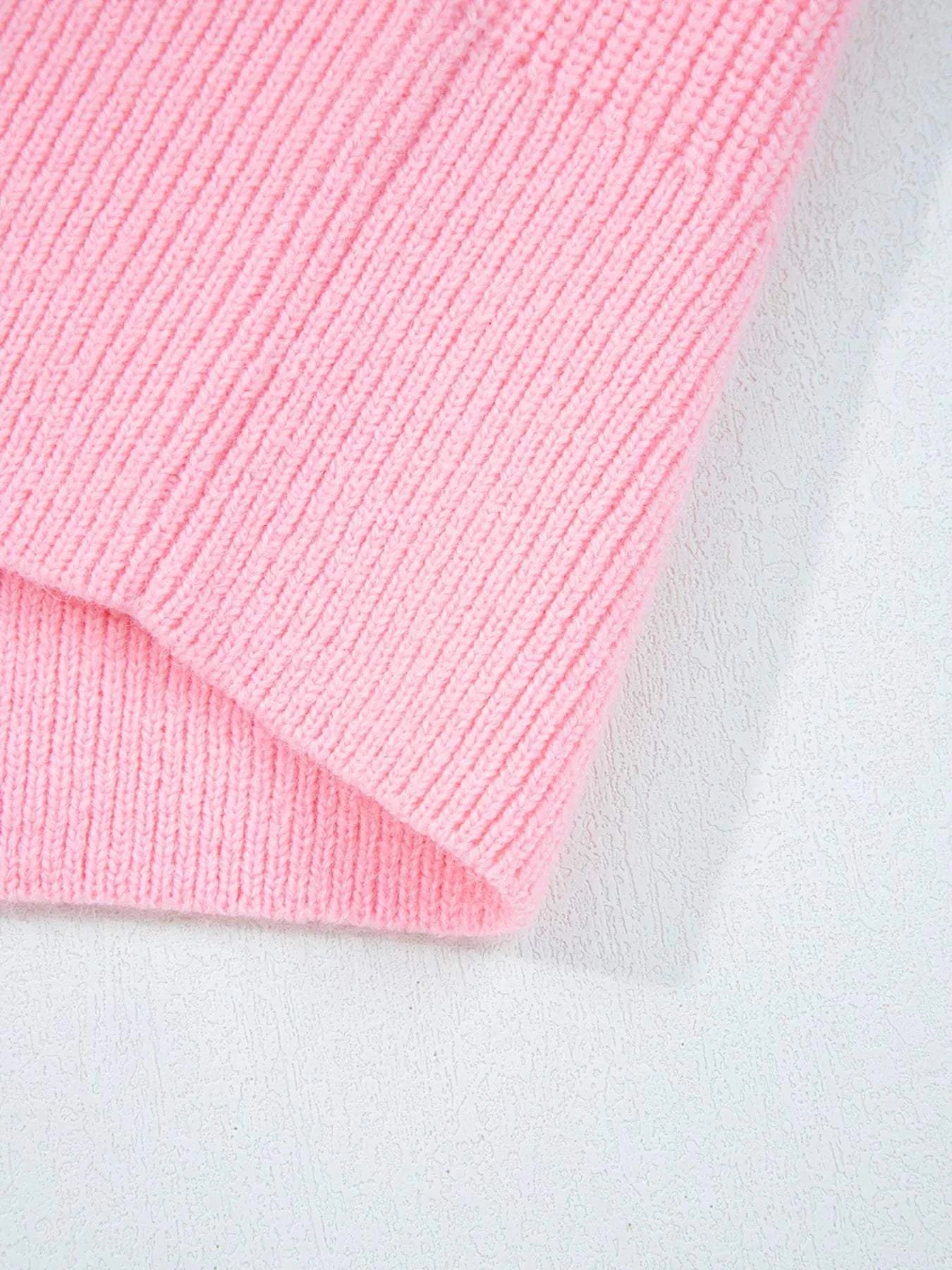 Merry Candy Cane Christmas Crew Neck Sweater