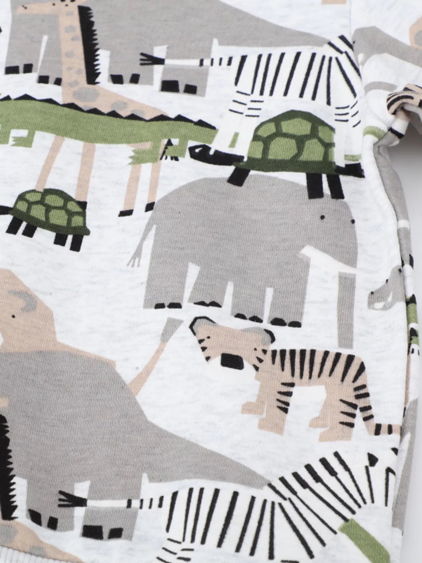 Children's Animal Print Top and Pants Set