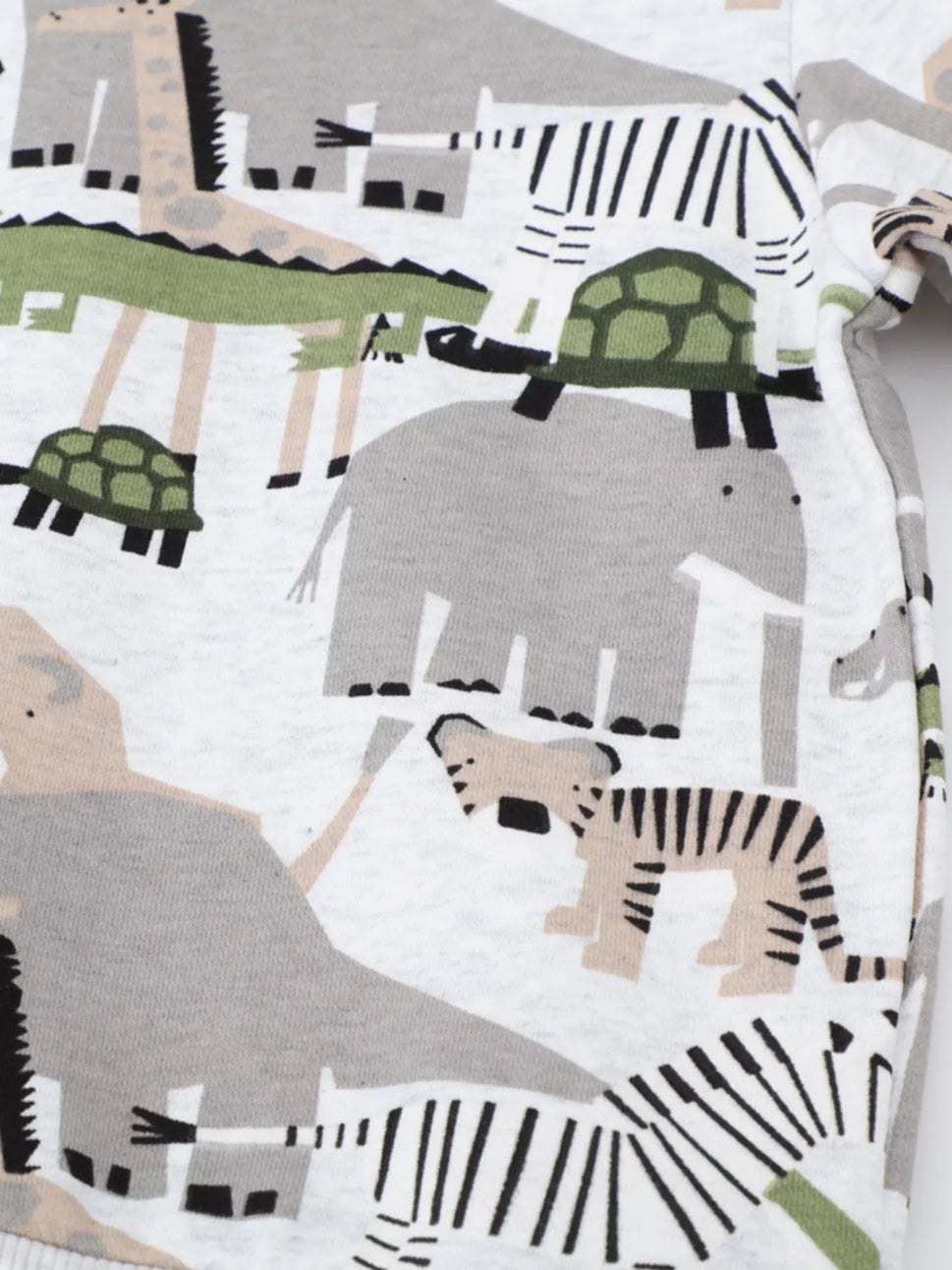 Children's Animal Print Top and Pants Set