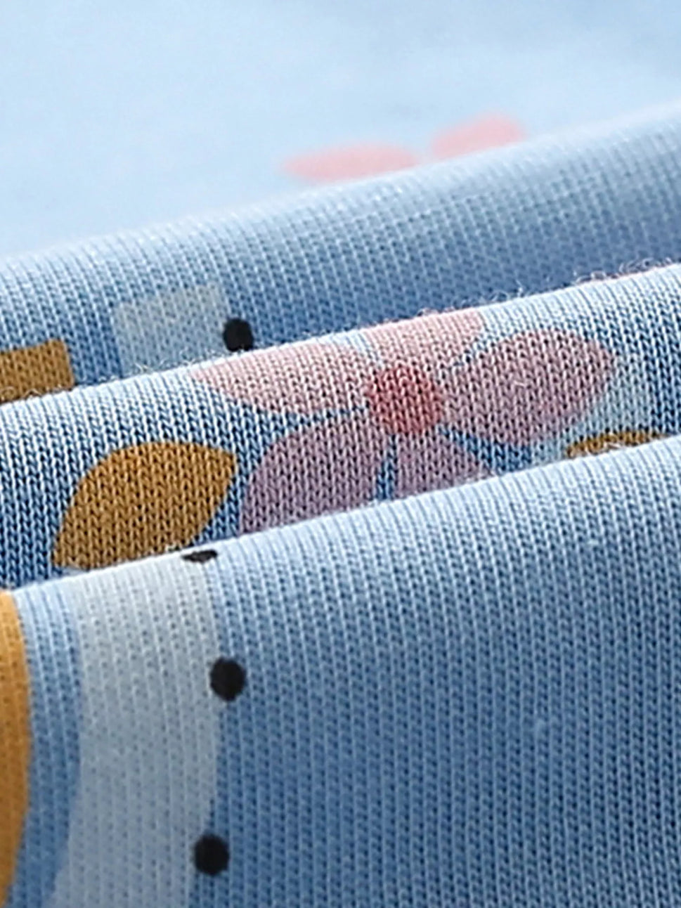 Children's Rainbow Print Top and Pants Set