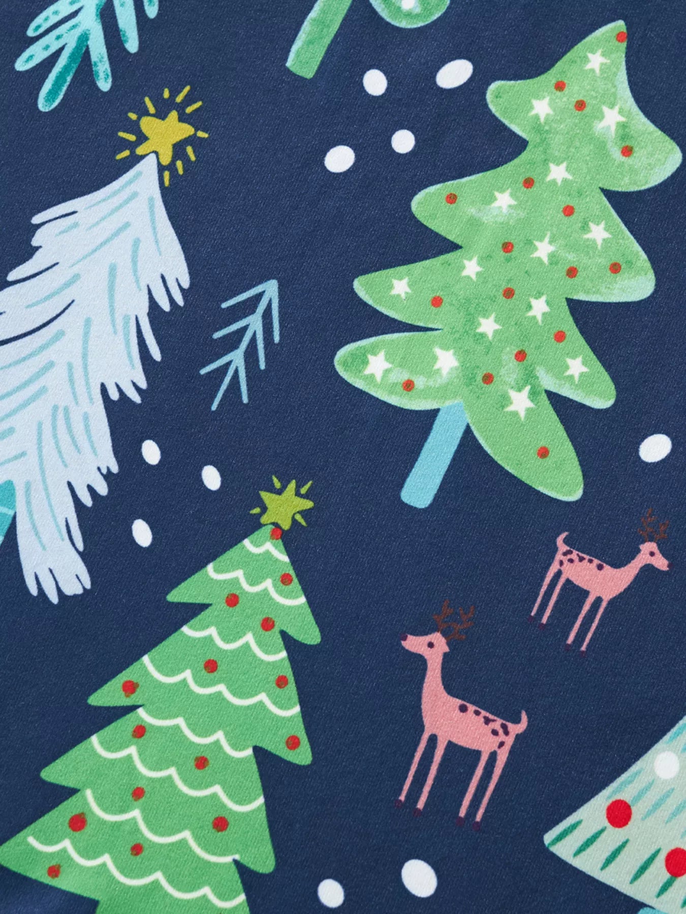 Children's Christmas Tree Long Sleeve Pajama Set